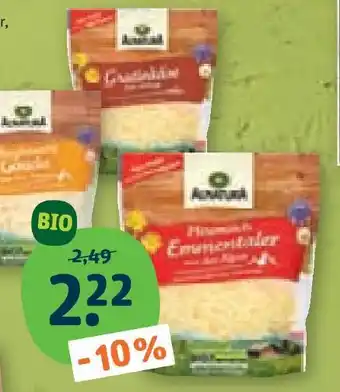 tegut Alnatura bio-reibekäse Angebot