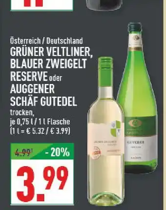 Marktkauf Grüner veltliner Angebot