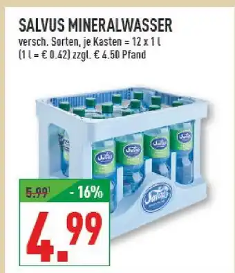 Marktkauf Salvus mineralwasser Angebot