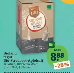 tegut Bioland tegut... bio-streuobst-apfelsaft Angebot