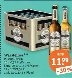 tegut Warsteiner warsteiner Angebot