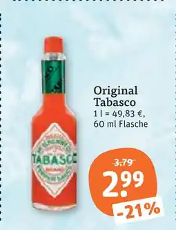 tegut Original tabasco Angebot