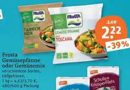 tegut Frosta gemüsepfanne Angebot