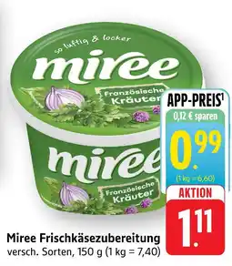 Edeka Miree frischkäsezubereitung französische kräuter Angebot