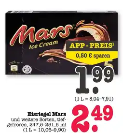 E-Center Mars ice cream Angebot