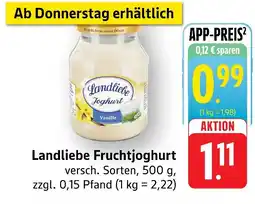 Edeka Landliebe fruchtjoghurt Angebot