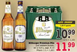 E-Center Bitburger premium pils Angebot