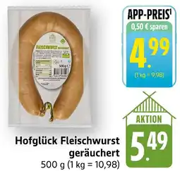 Edeka Hofglück fleischwurst geräuchert Angebot