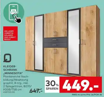 porta Kleiderschrank minnesota Angebot