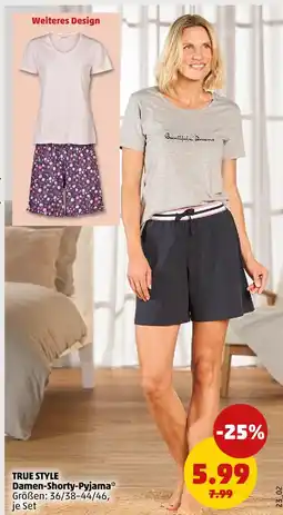 PENNY True style damen-shorty-pyjama Angebot