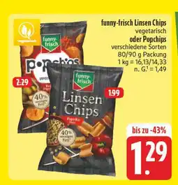 Edeka Funny-frisch linsen chips Angebot