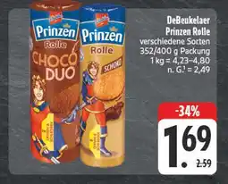 Edeka Debeukelaer prinzen rolle choco duo Angebot