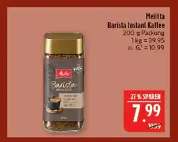 Marktkauf Melitta barista instant kaffee Angebot