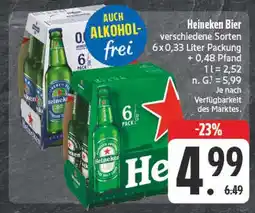 Edeka Heineken bier Angebot
