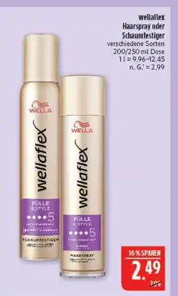 Marktkauf Wella wellaflex haarspray Angebot