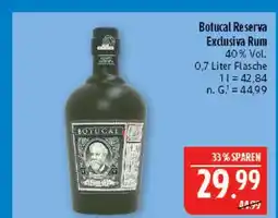 Marktkauf Botucal reserva exclusiva rum Angebot