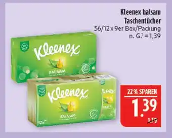 Marktkauf Kleenex balsam taschentücher Angebot