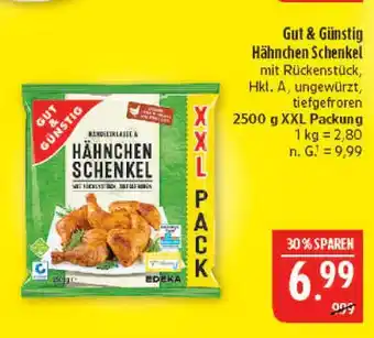 Marktkauf Gut & günstig hähnchen schenkel Angebot