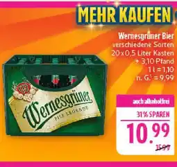Marktkauf Wernesgrüner bier Angebot