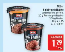 Marktkauf Müller high protein mousse Angebot