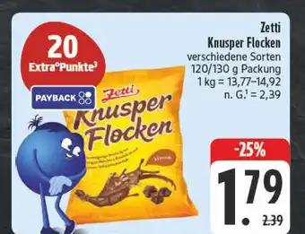 E-Center Zetti knusper flocken Angebot