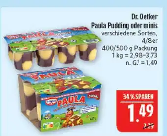Marktkauf Dr. oetker paula pudding Angebot