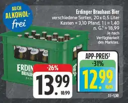 E-Center Erdinger brauhaus bier Angebot