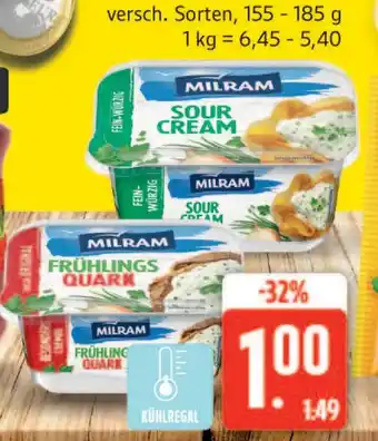 Edeka Milram sour cream Angebot