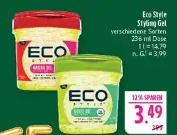 Marktkauf Eco style argan oil styling gel Angebot