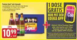 E-Center Paulaner spezi Angebot
