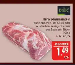 Marktkauf Duroc schweinenacken Angebot
