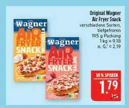 Marktkauf Wagner air fryer snack mozzarella Angebot