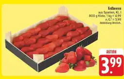 E-Center Erdbeeren Angebot