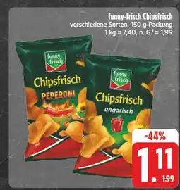 E-Center Funny-frisch chipsfrisch peperoni Angebot