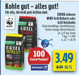 diska Edeka zuhause wwf grill briketts Angebot