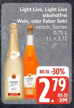 Edeka Light live alkoholfrei wein Angebot