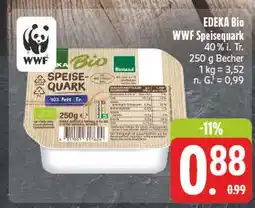 E-Center Edeka bio wwf speisequark Angebot