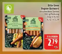Marktkauf Billie green vegane bratwurst Angebot