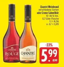 E-Center Chantré weinbrand Angebot