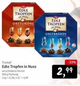 KONSUM Trumpf edle tropfen in nuss obstliköre Angebot