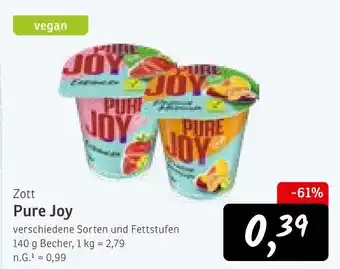 KONSUM Zott pure joy Angebot