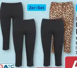 Aldi Nord Up2Fashion Damen Capri-Leggings 2er-Sets Angebot