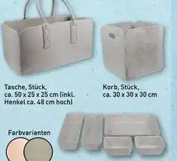 Aldi Nord Home Creation Filz-Sortiment Angebot