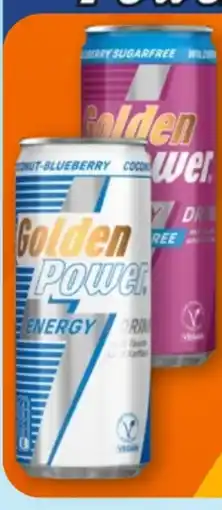 Aldi Nord Golden Power Energydrink Edition Vegan Angebot