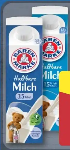 Aldi Nord Bärenmarke Haltbare Milch Angebot