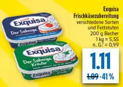 diska Exquisa Frischkäsezubereitung Angebot