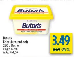 diska Butaris Feines Butterschmalz Angebot