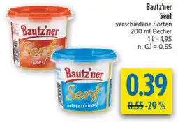 diska Bautz'ner Senf Angebot