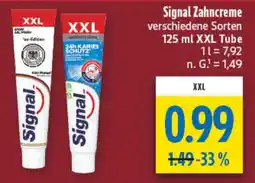 diska Signal Zahncreme Angebot