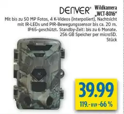 diska DENVER Wildkamera ,,WCT-8016" Angebot